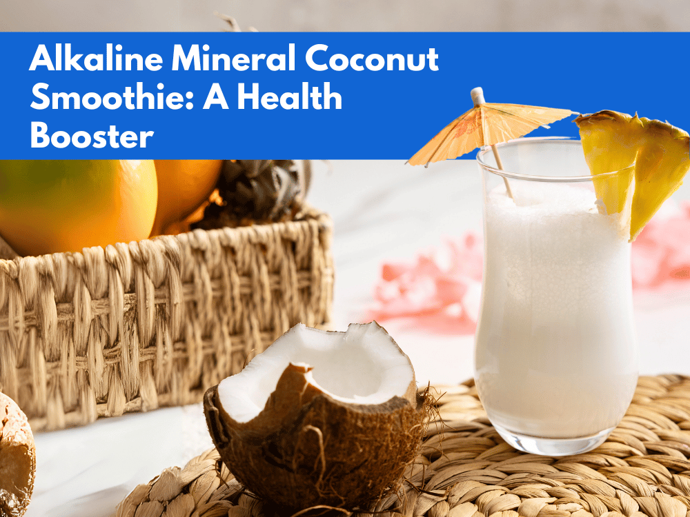 Alkaline Mineral Coconut Smoothie