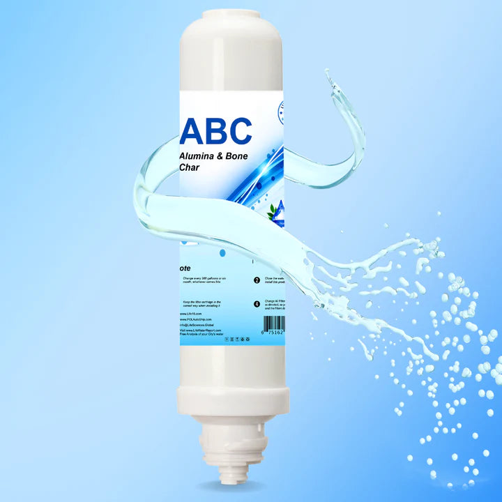 Alumina and bone char