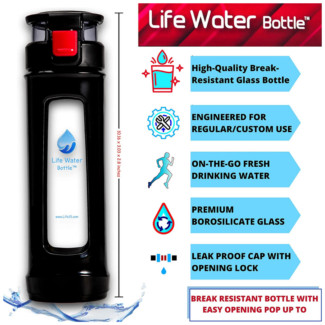 life water water bottle