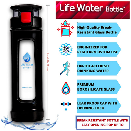 life water water bottle