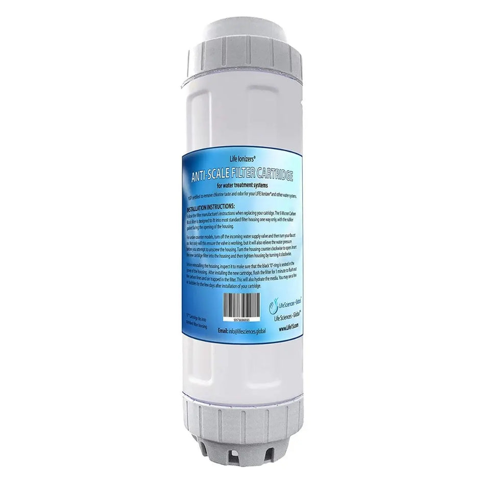 life ionizer anti scale filter
